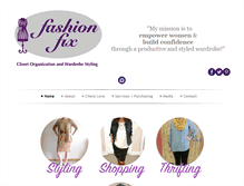 Tablet Screenshot of fashionfixmn.com
